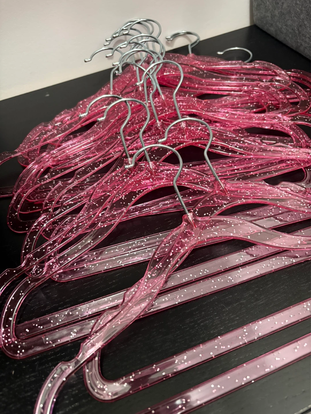 Pink Glitter Hangers for toddlers (Set of 20) - photo 2