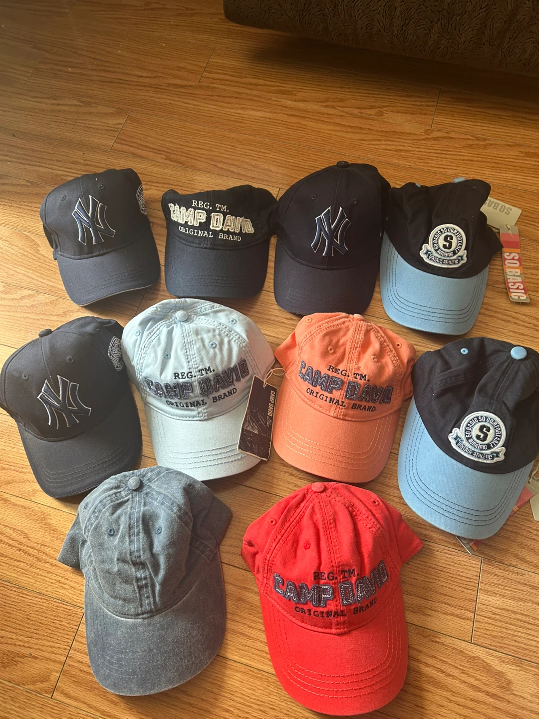 10 pcs Brand New Camp Caps Sun Hats