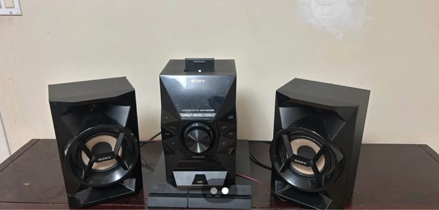 Sony Hi-Fi Stereo System with Speakers