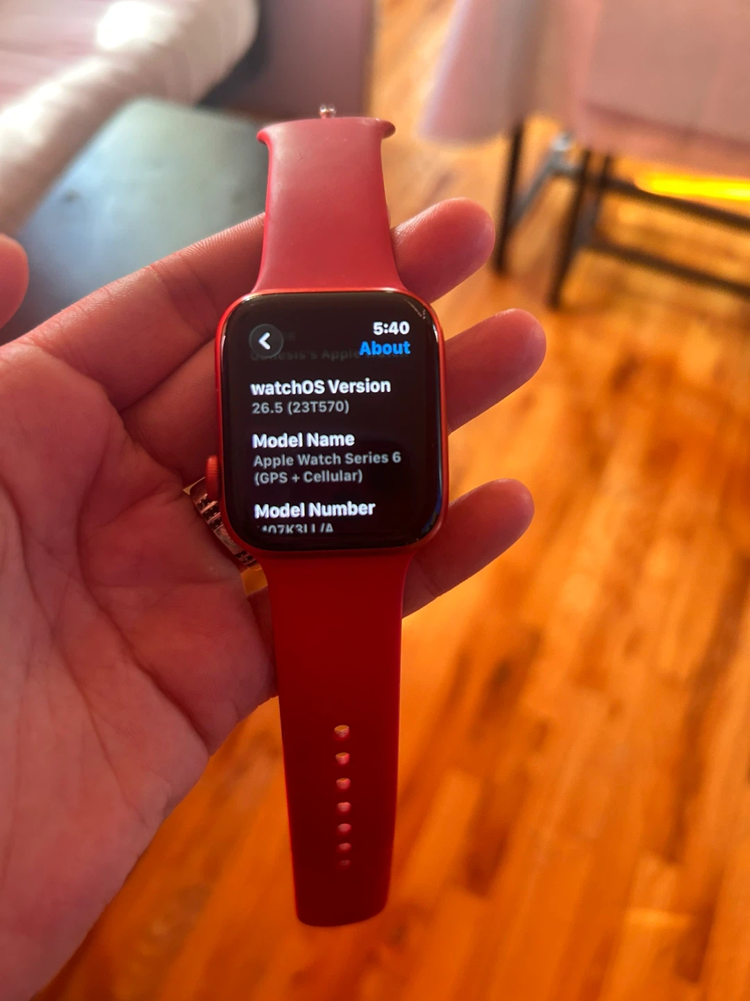 Apple Watch Series 6 44mm (Red Product) - photo 3