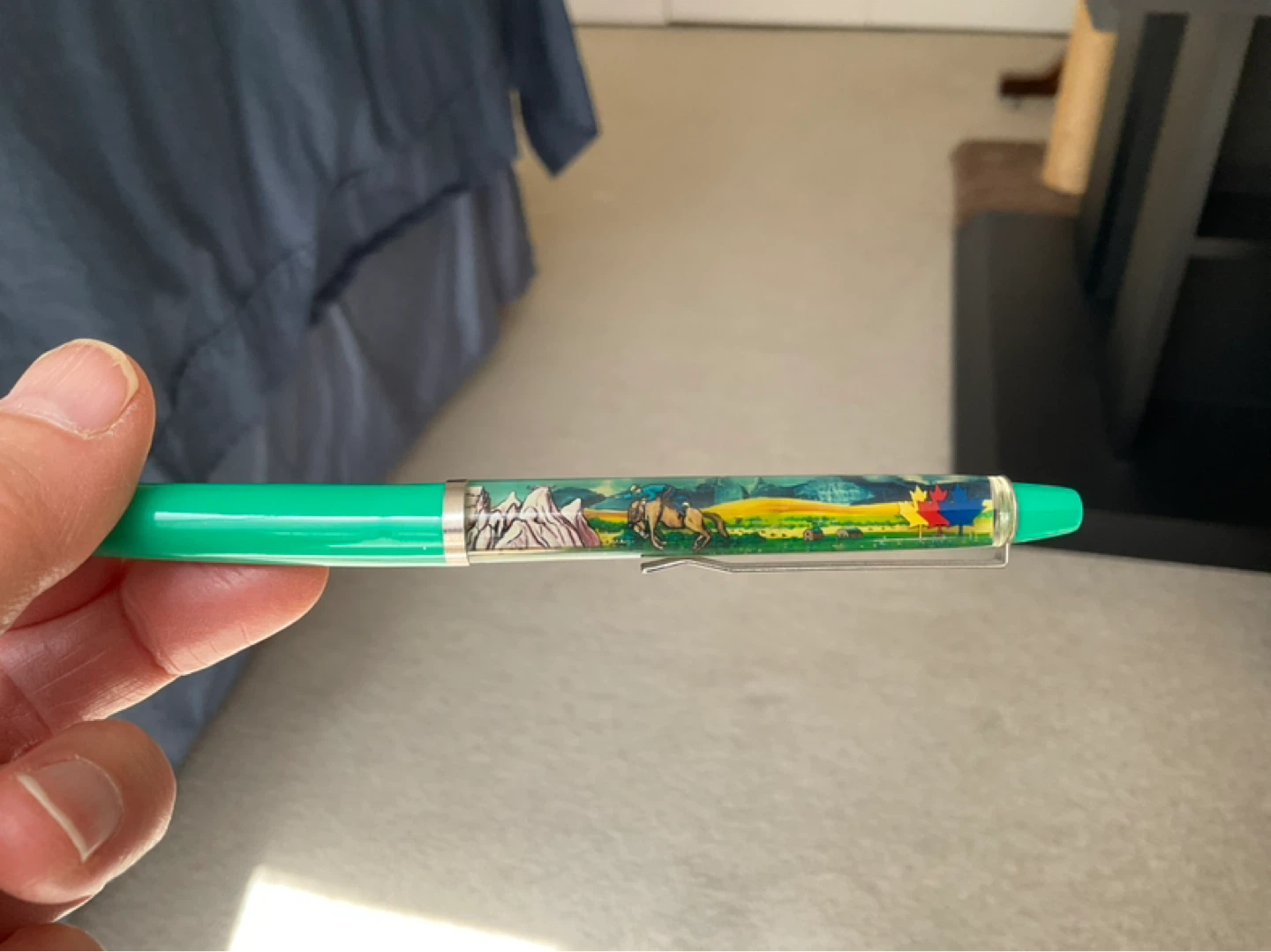 Vintage Alberta Canada Floaty Pen made in Denmark - photo 3