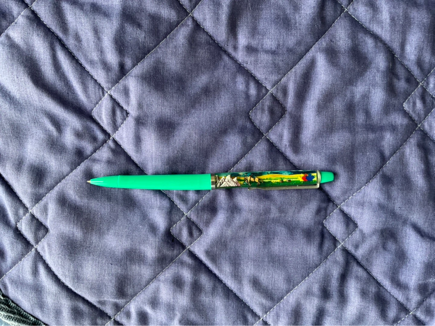 Vintage Alberta Canada Floaty Pen made in Denmark