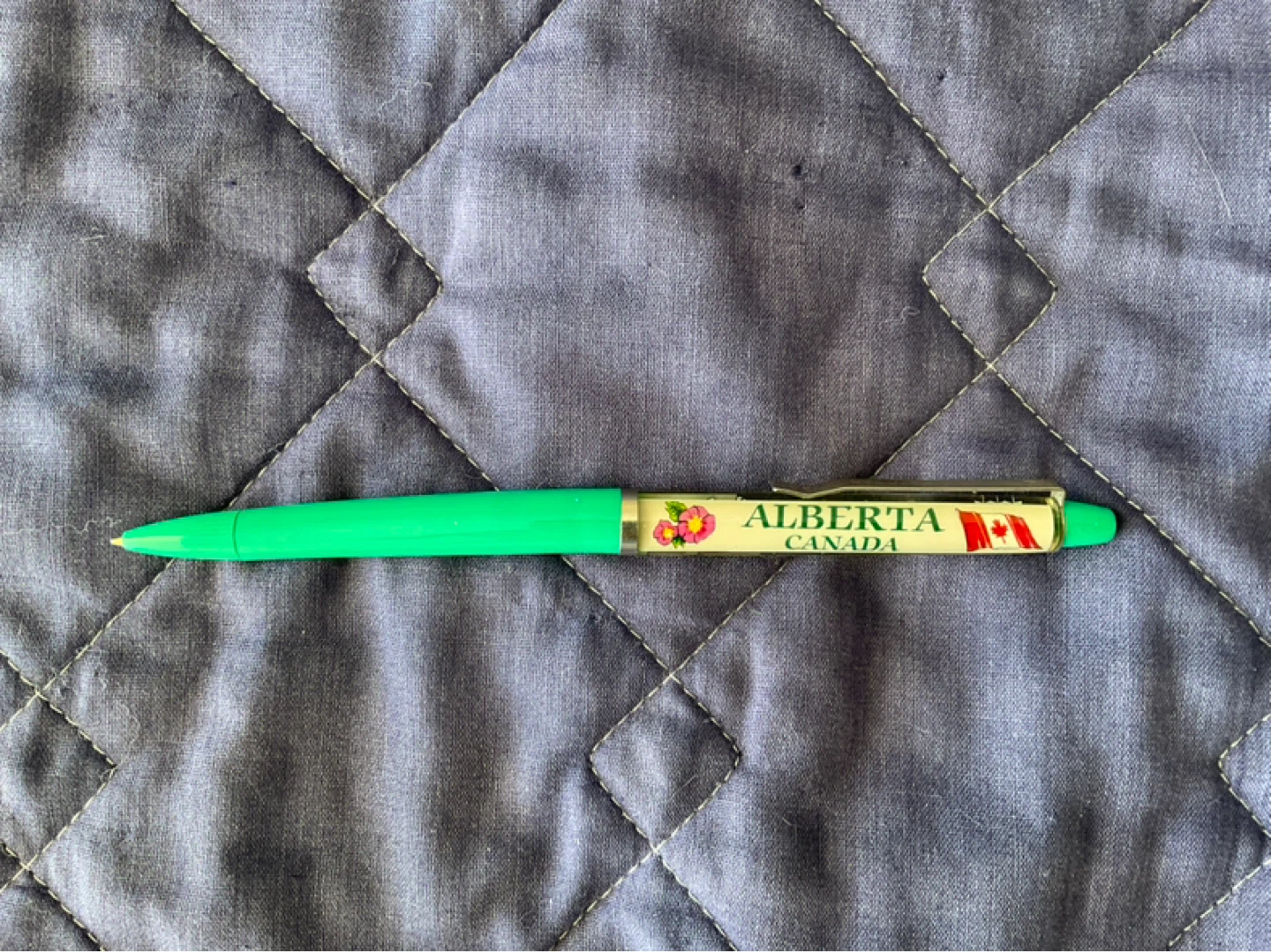 Vintage Alberta Canada Floaty Pen made in Denmark - photo 2