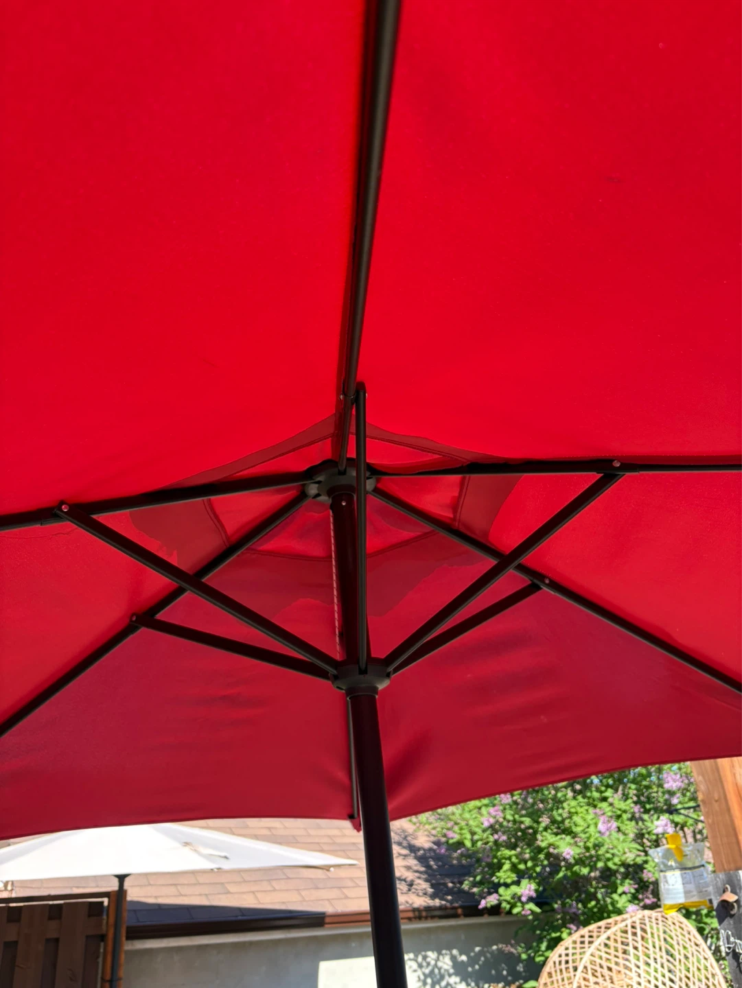 9’ round patio umbrella - photo 2
