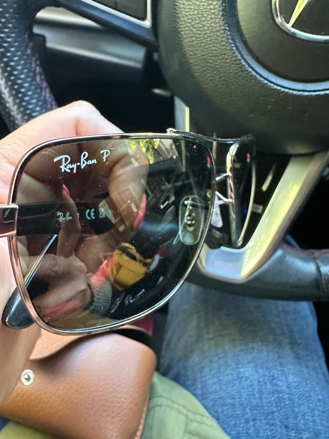 60mm C-DBL Navigator Sunglasses Ray-Ban