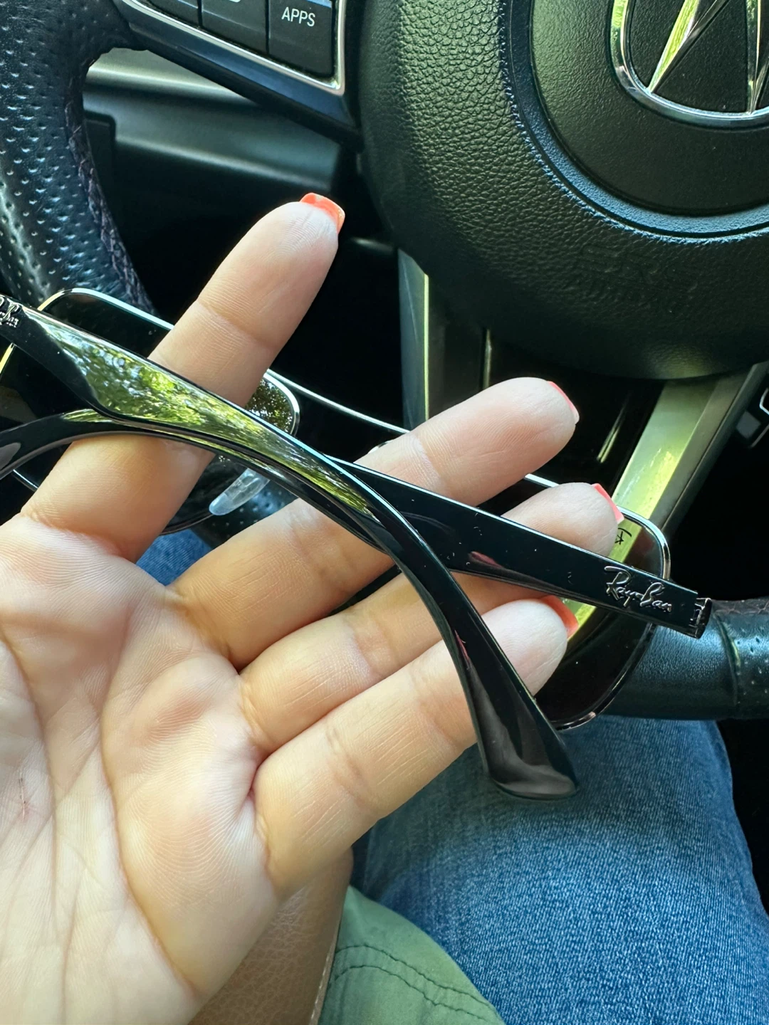 60mm C-DBL Navigator Sunglasses Ray-Ban - photo 5