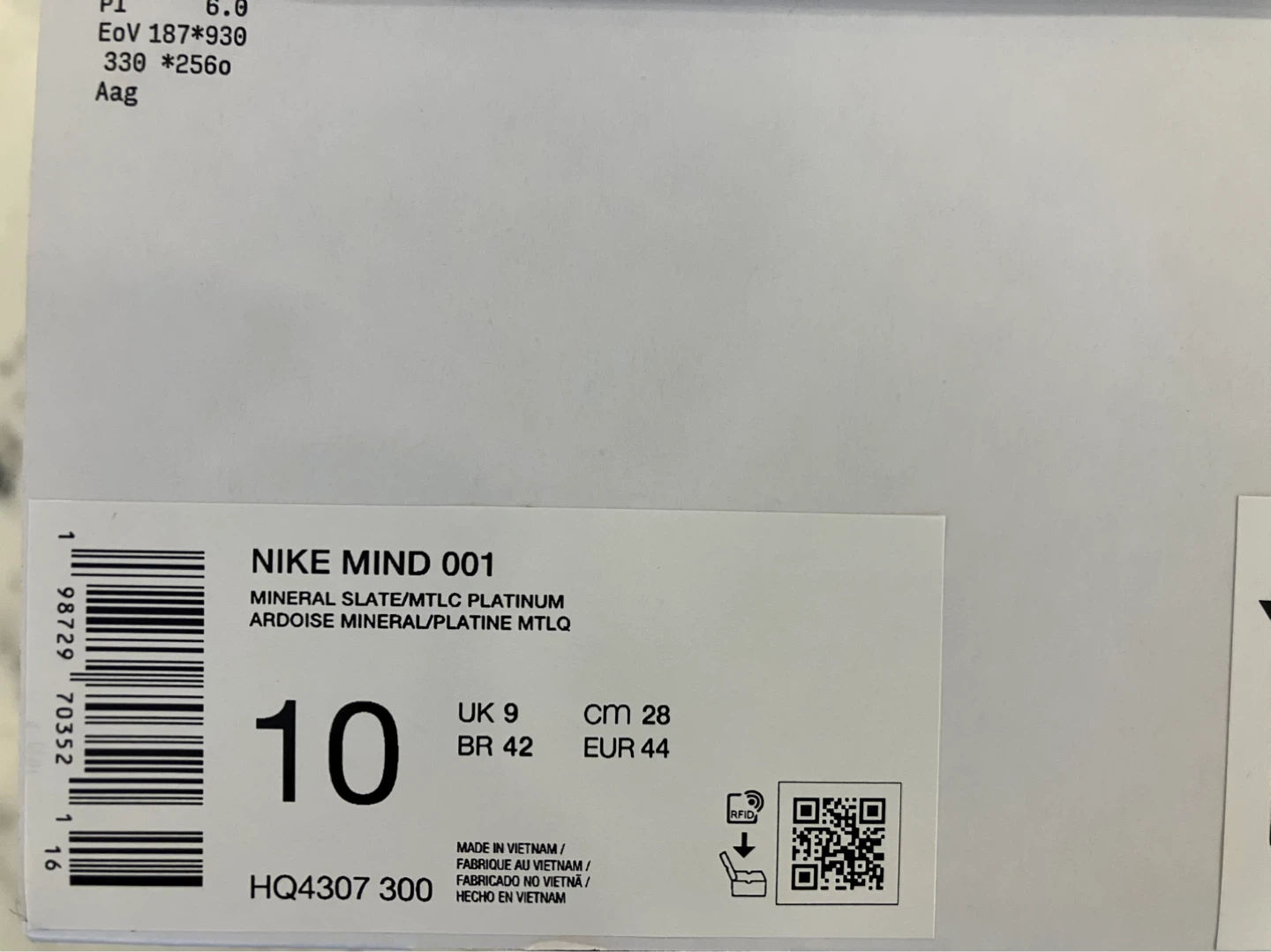 Nike Mind 001 Mineral Slate Slip-On Shoes - photo 2