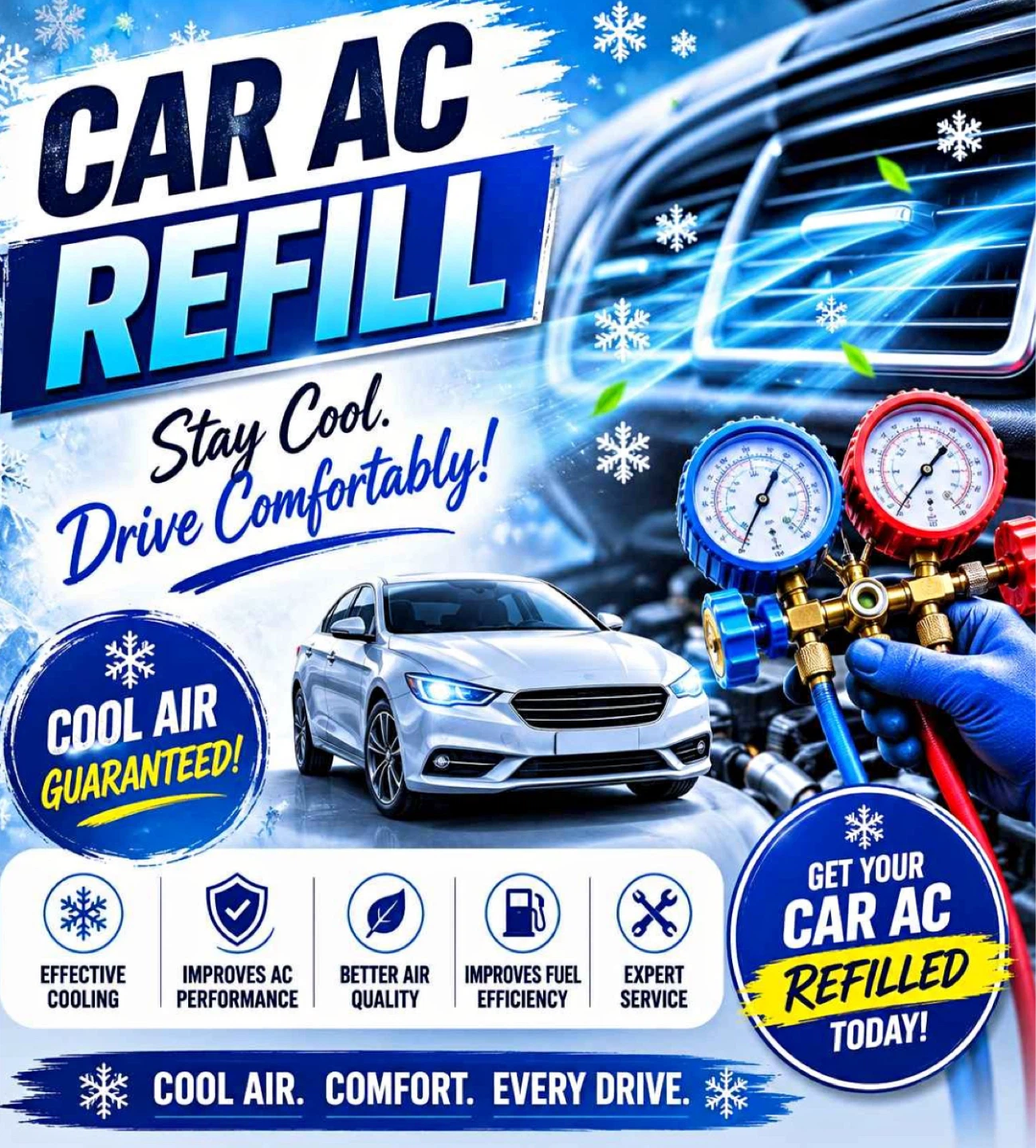 Car AC Refill Service