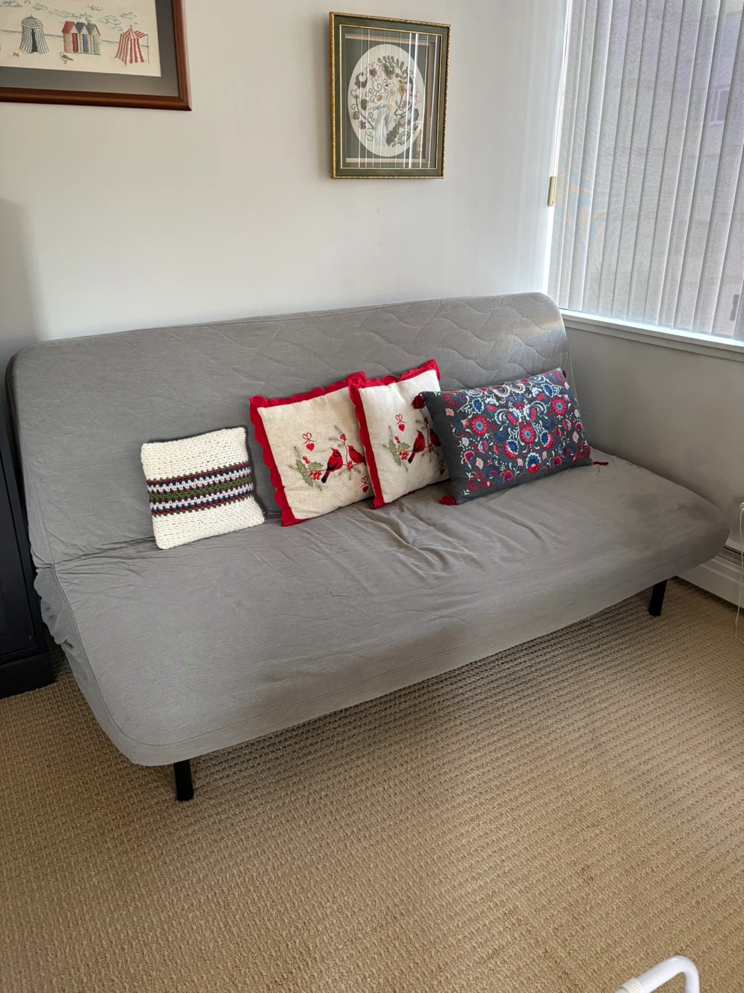 Grey Sofa Bed IKEA Nyhamn