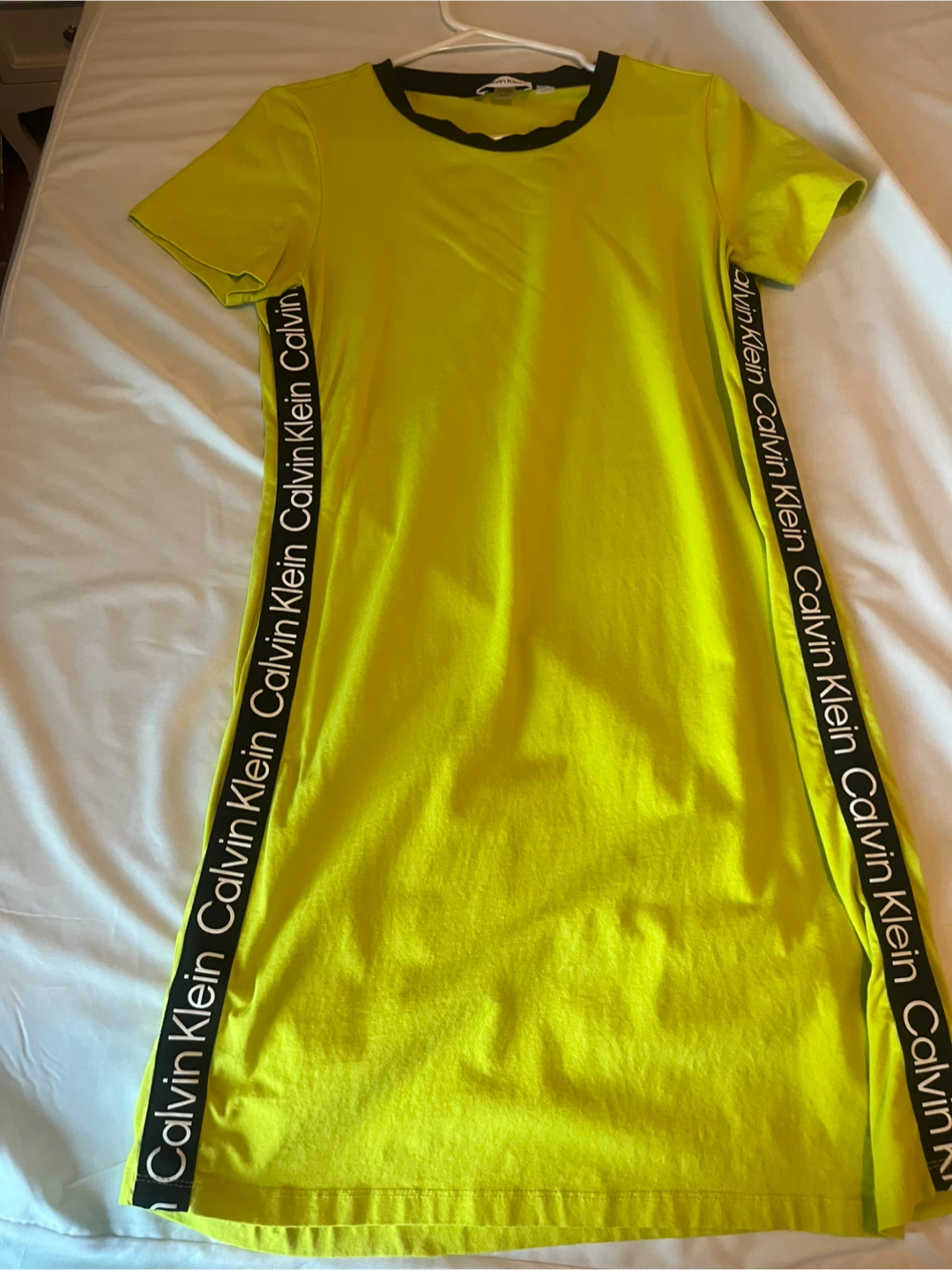 Calvin Klein Yellow Dress