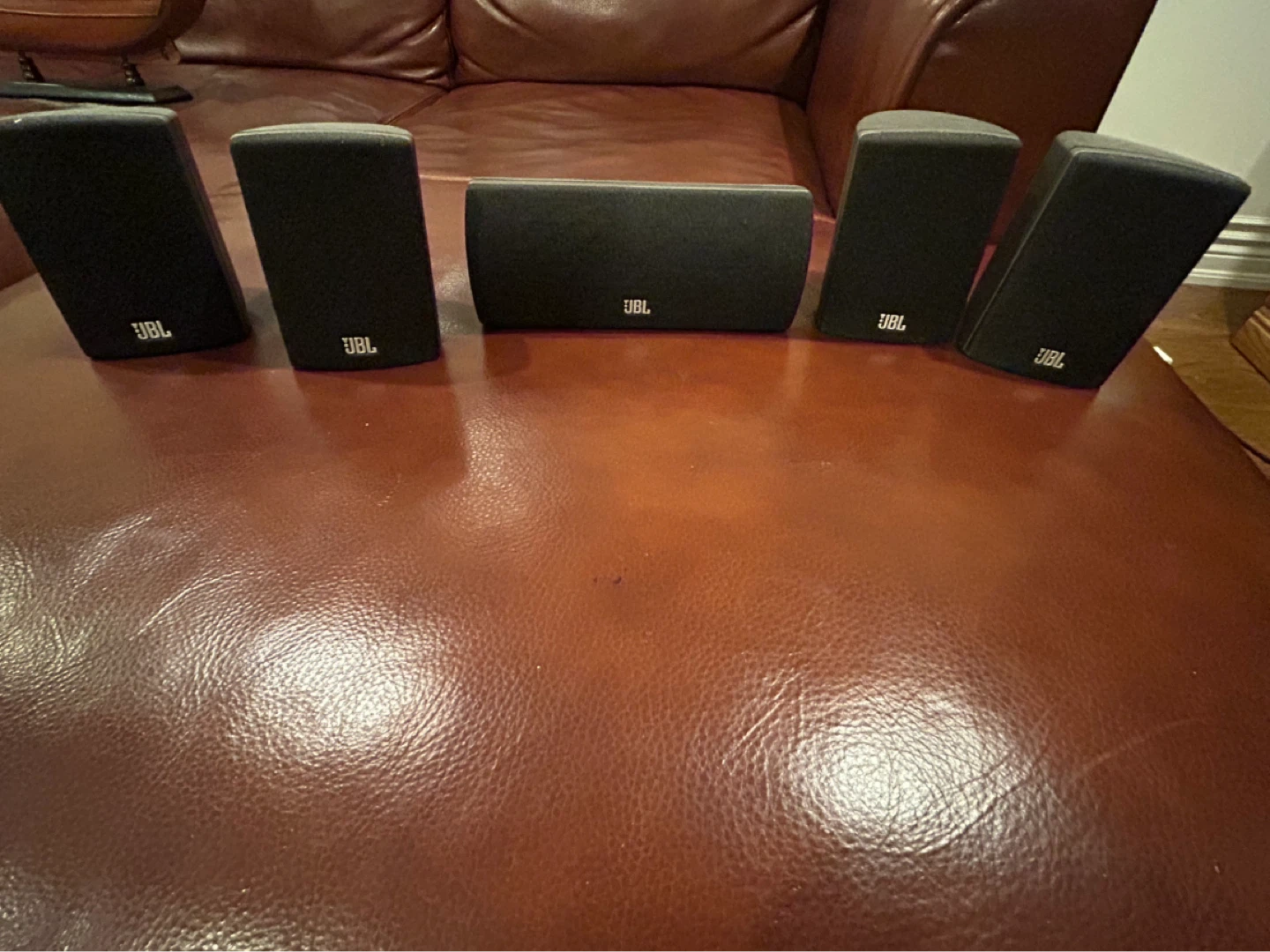 JBL SUB135 Subwoofer and 5 Satellite Speakers