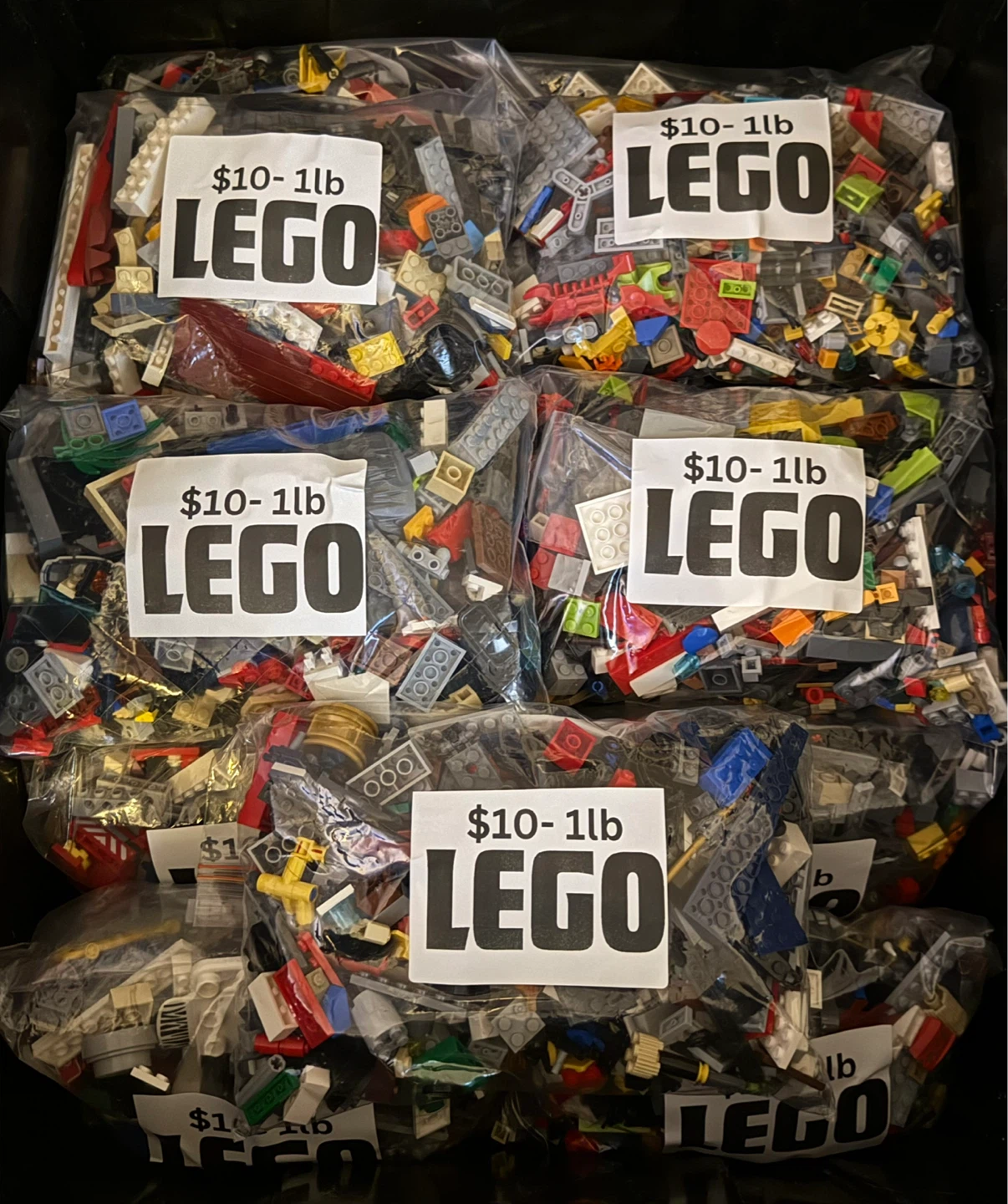 LEGO Bulk Building Bricks - 1lb Bags
