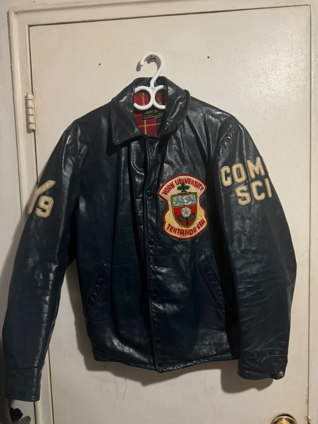 York University COM SCI Letterman Jacket '79