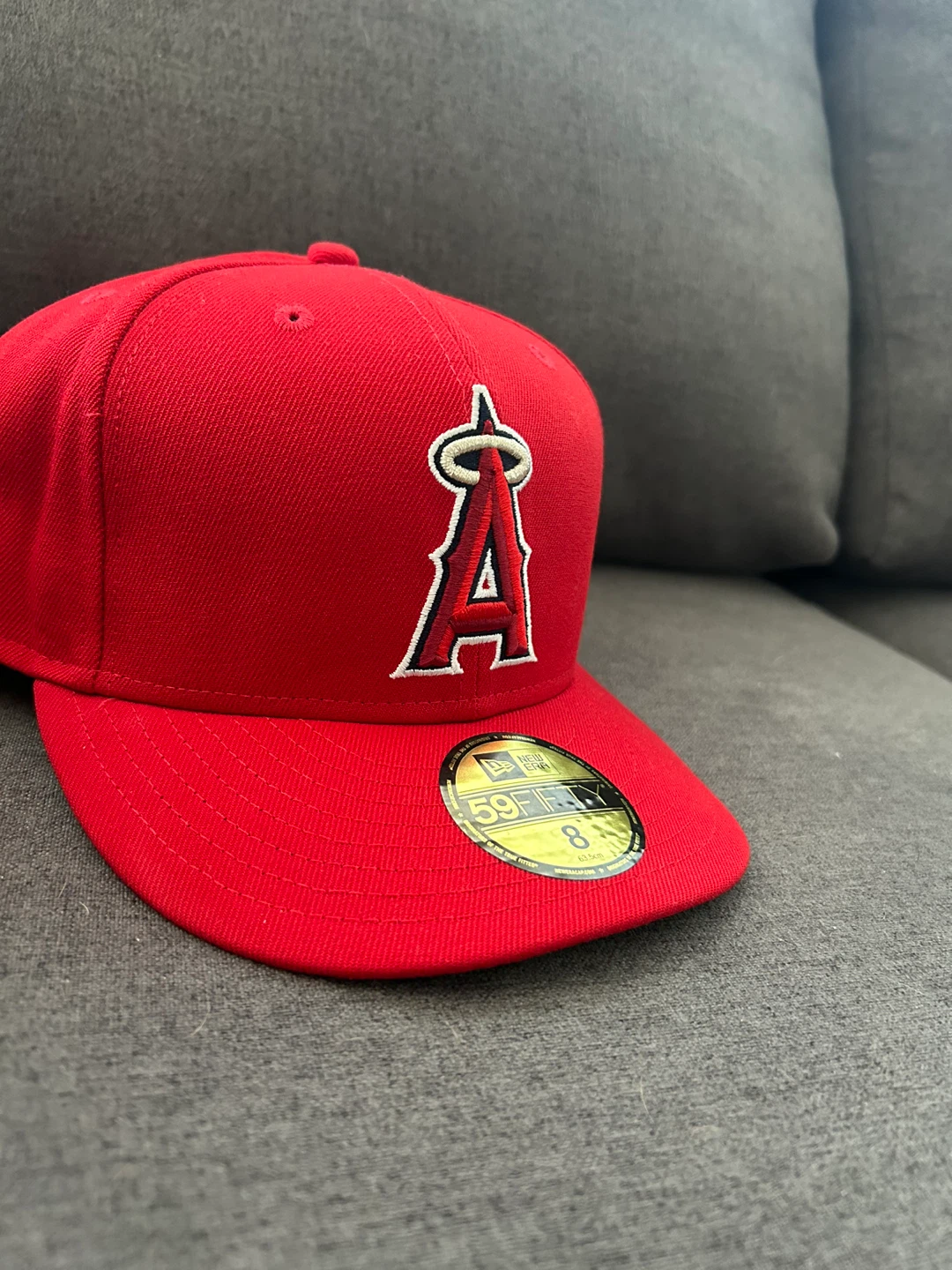 New Era 59FIFTY Los Angeles Angels Cap Size 8