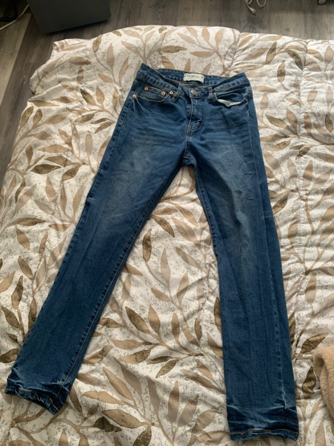 Forge Indigo Slim Taper Jeans