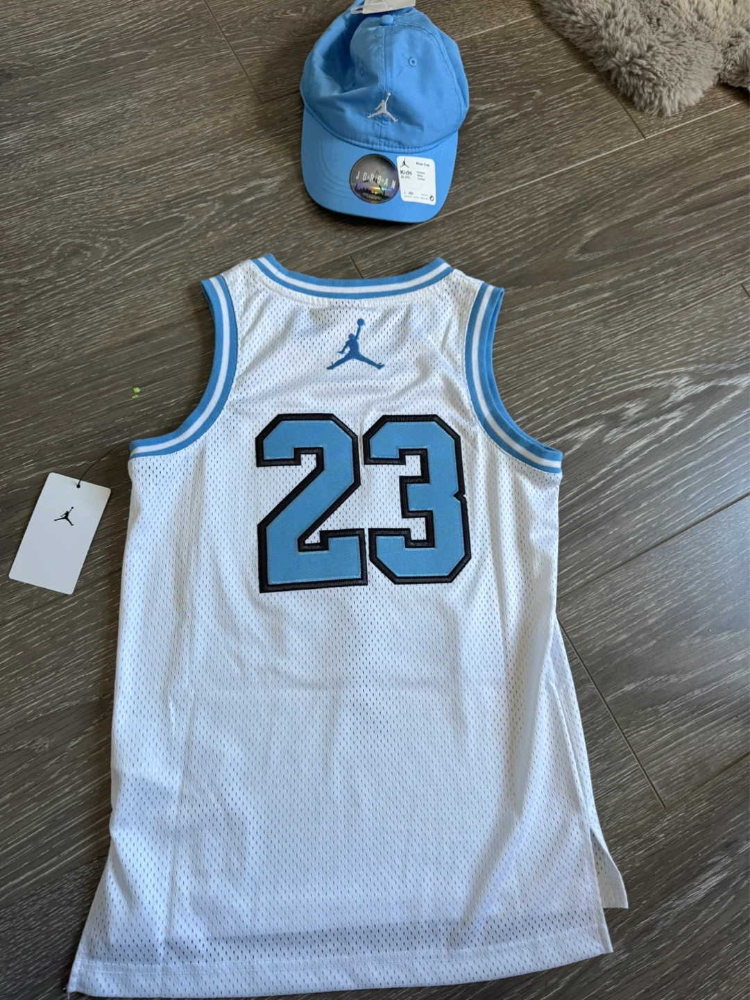 Jordan 23 Basketball Jersey and Cap Set - photo 4
