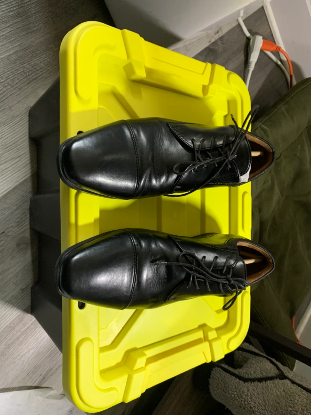 Call it spring black dress shoes,