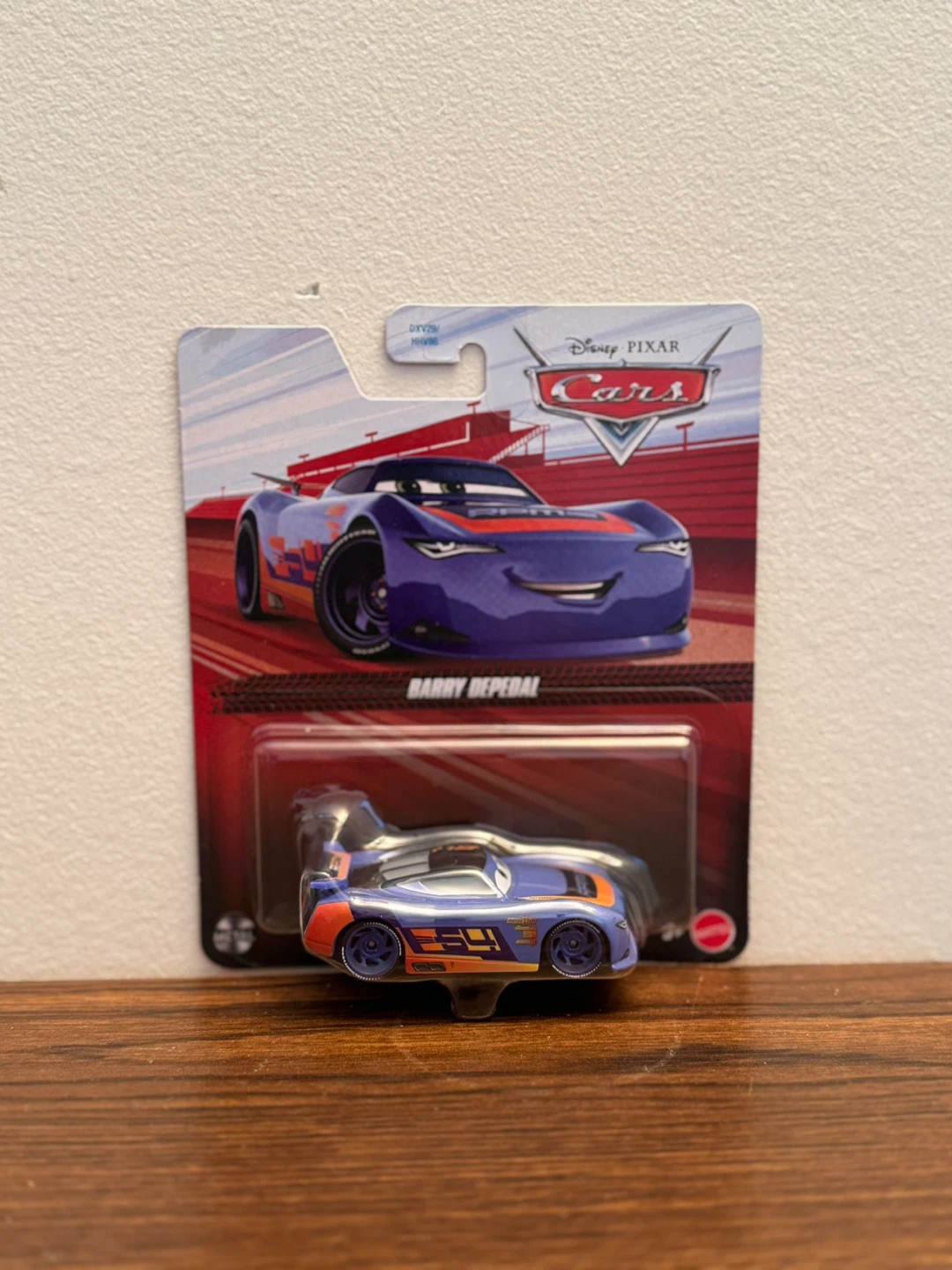 Disney Pixar Cars Barry Depedal Toy Car