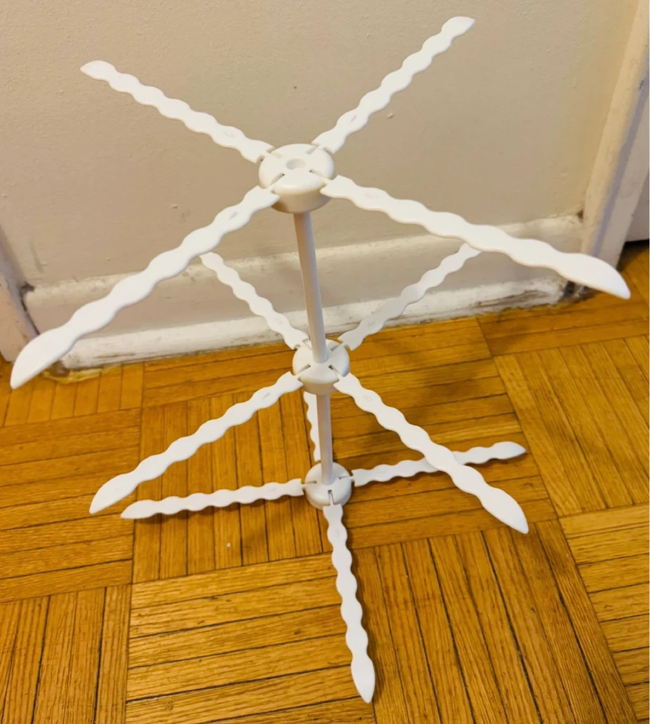 White Plastic Fondant Drying Rack - photo 2