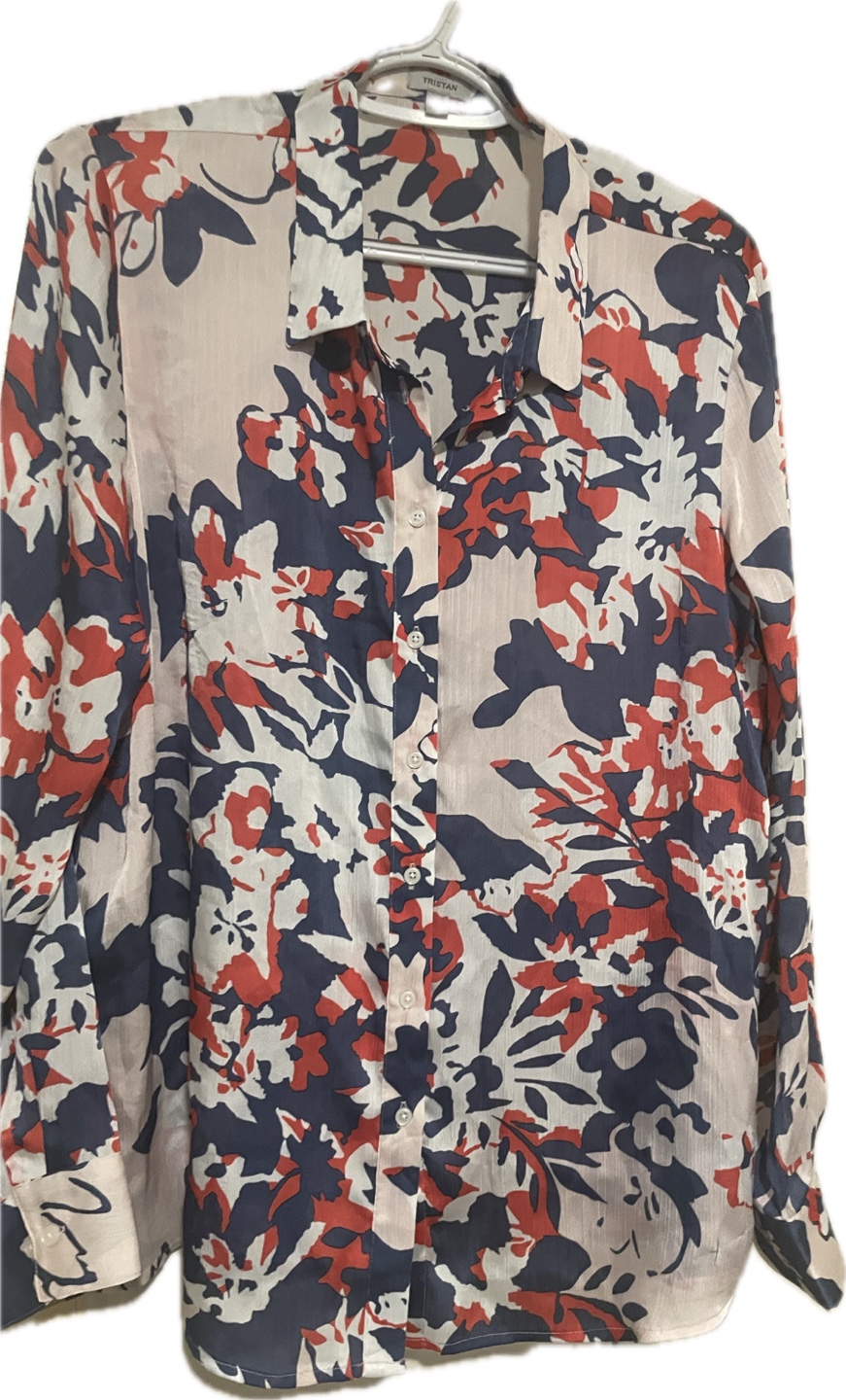Tristan Women's Floral Print Button-Up Shirt - photo 4