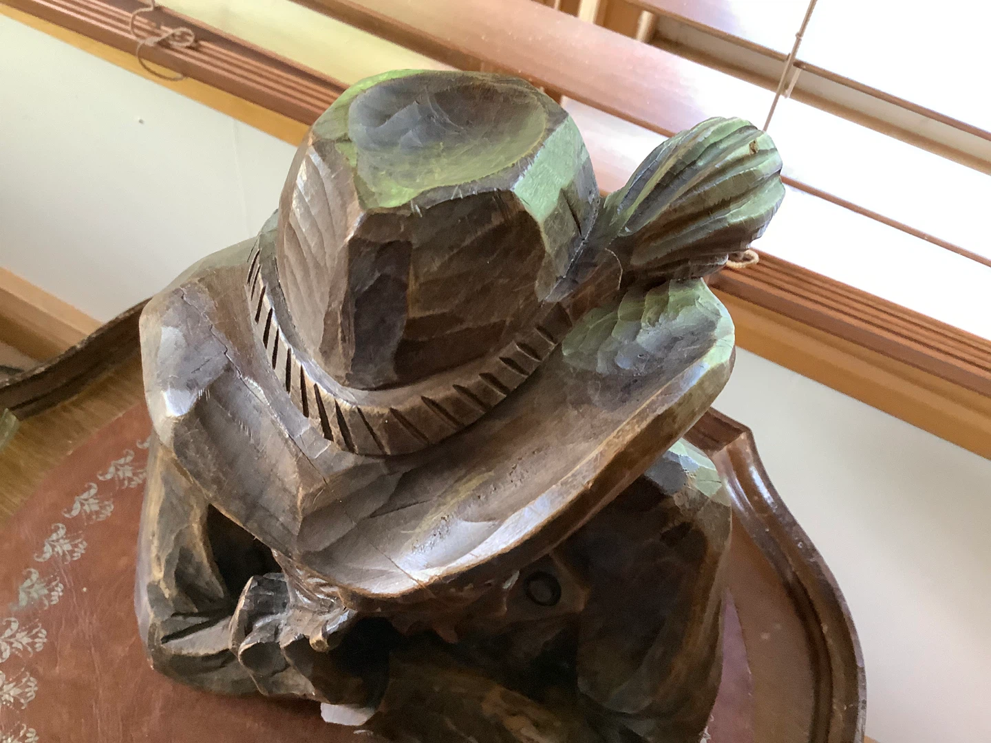Vt Black Forest/Bavarian Folk Art Bust 🐞 - photo 3