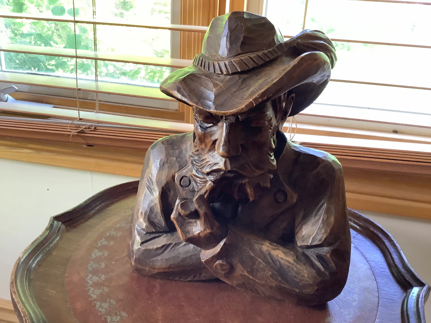 Vt Black Forest/Bavarian Folk Art Bust 🐞 - photo 2