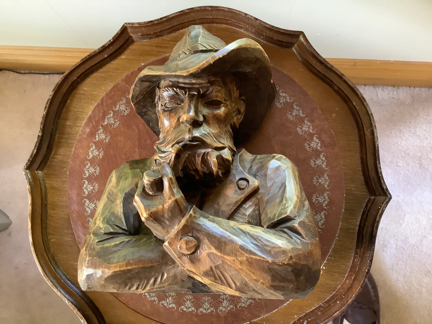 Vt Black Forest/Bavarian Folk Art Bust 🐞