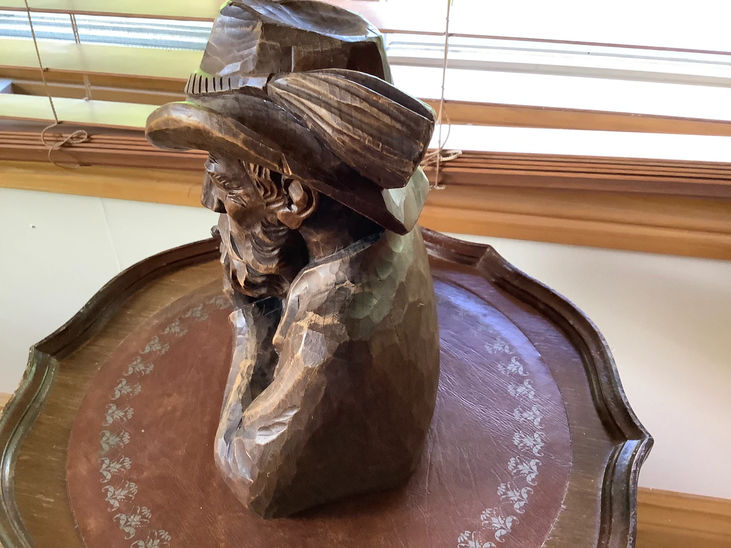 Vt Black Forest/Bavarian Folk Art Bust 🐞 - photo 4