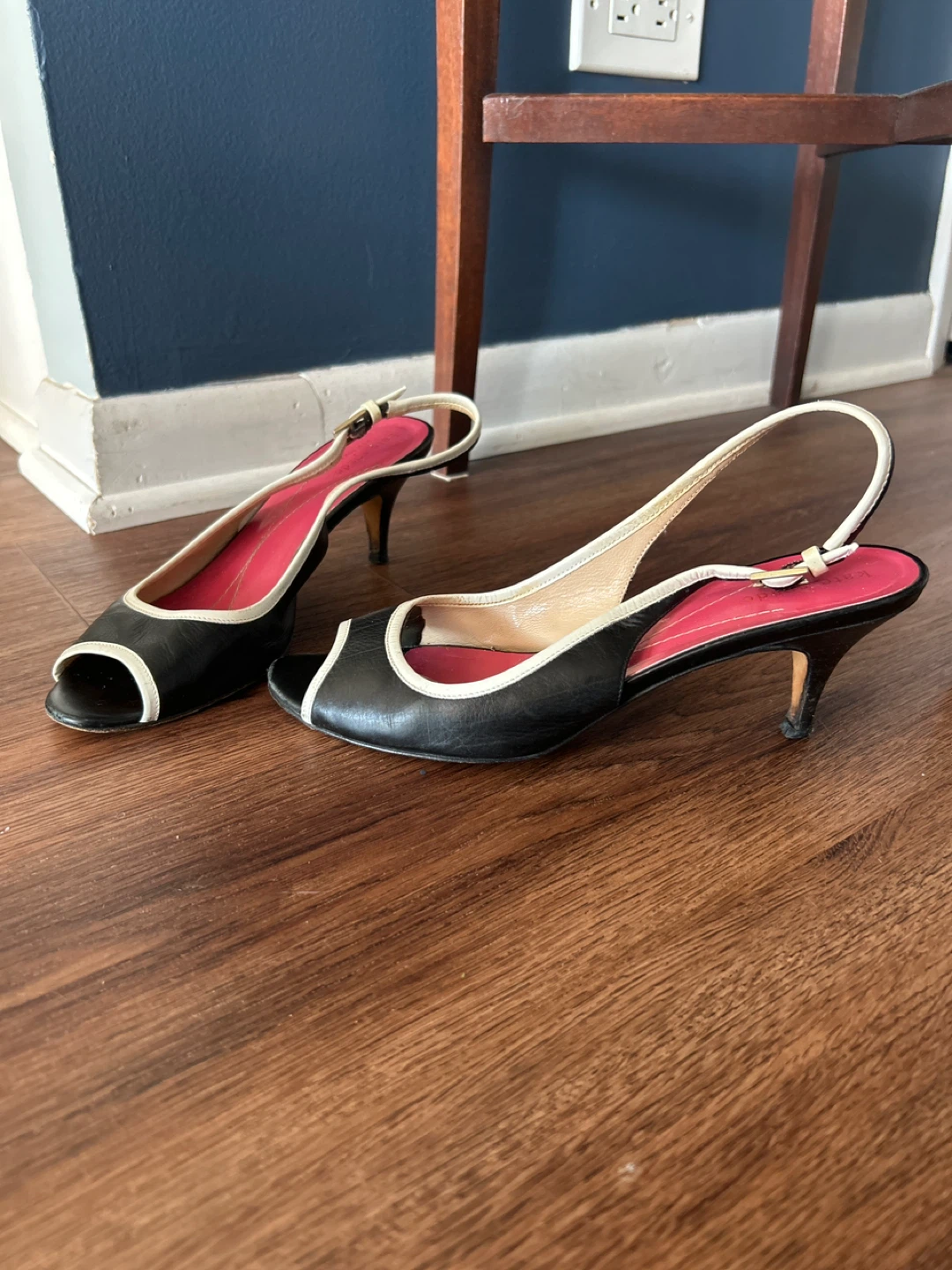 Kate Spade spectator sling back heels - photo 2