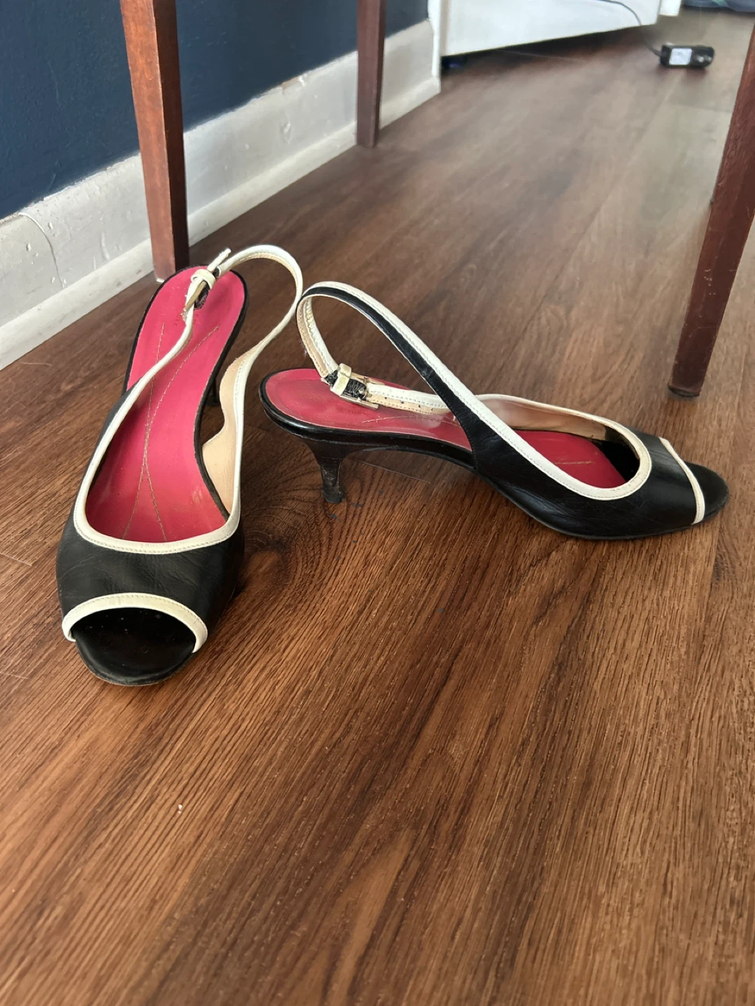 Kate Spade spectator sling back heels - photo 3