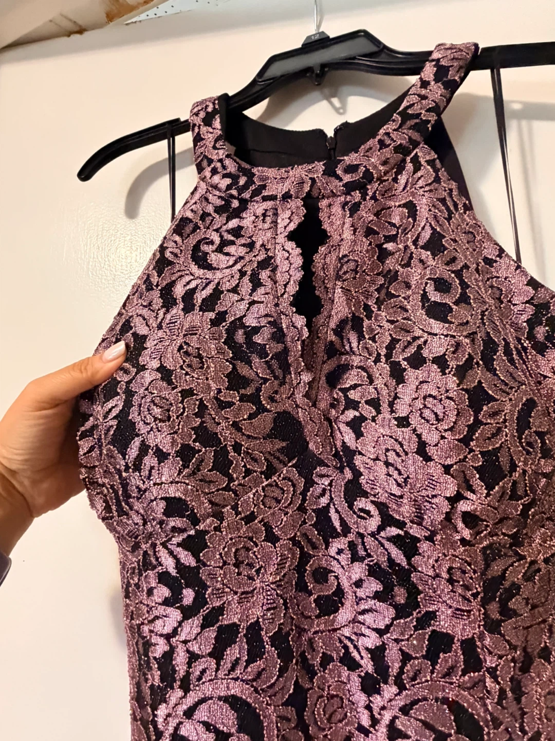 Lace midi dress - photo 3