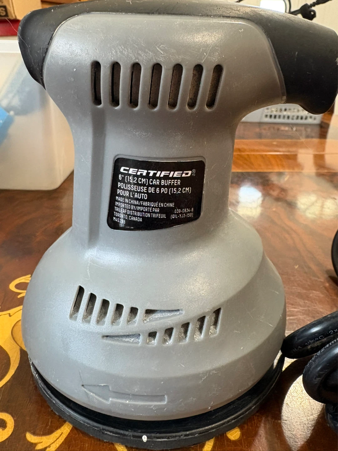 Certified 6" Car Buffer Polisher - photo 2