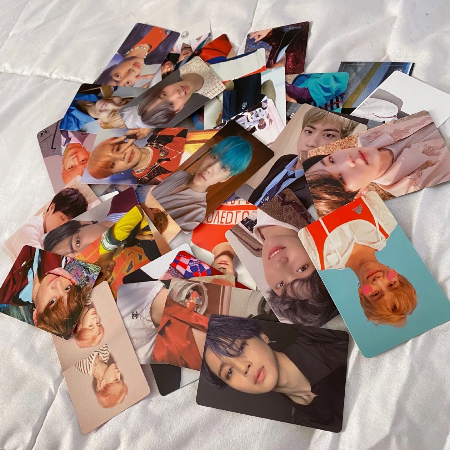 BTS photo cards