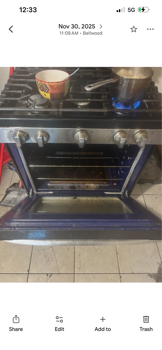 LG Gas Range Stove Oven