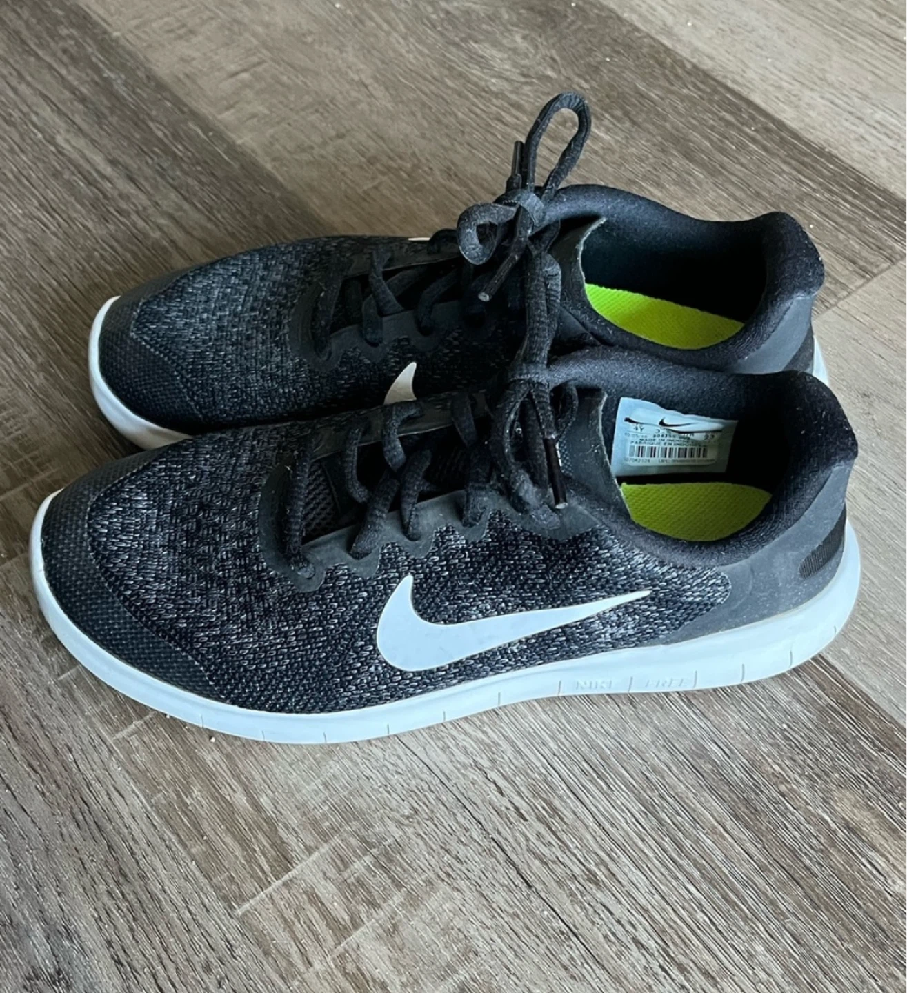 Nike Free Run GS Running Shoes 4Y Women 5.5 - photo 3