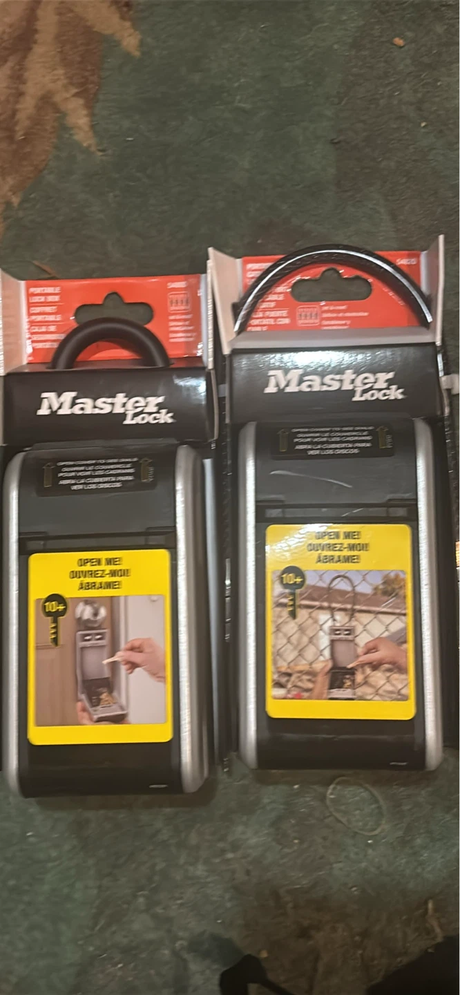 Master Lock Portable Lock Box