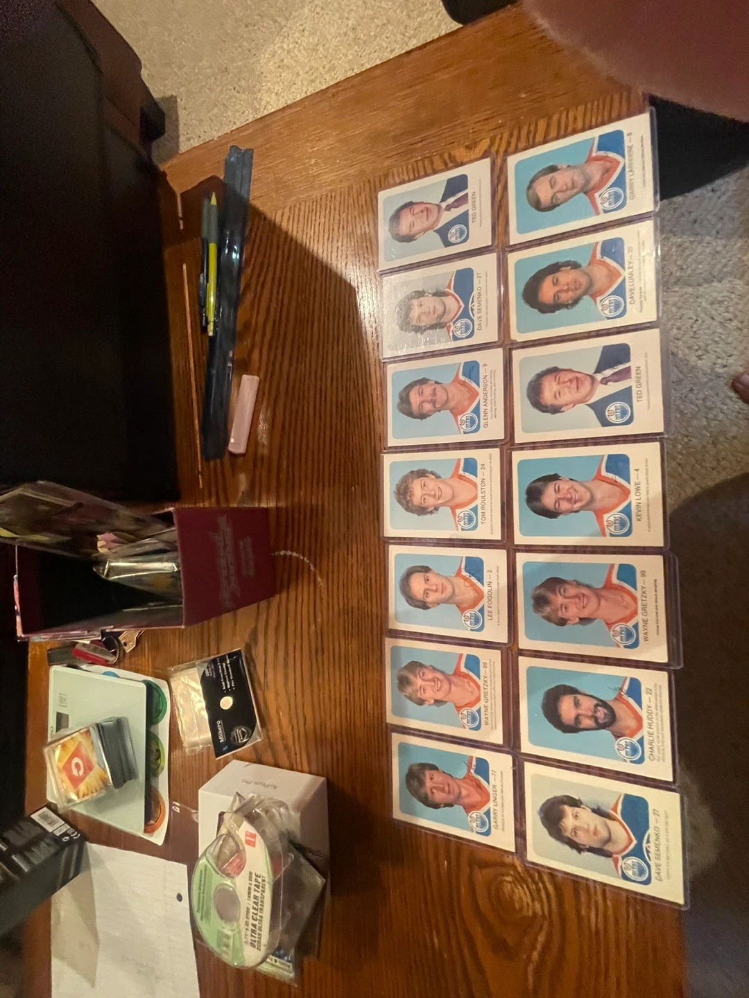 Collection of Hockey Trading Cards