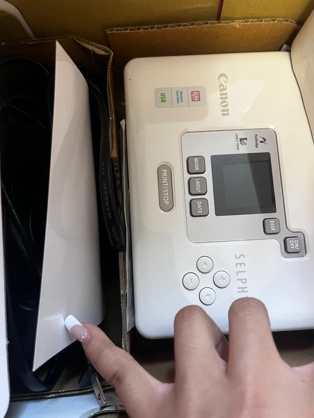 Canon SELPHY CP720 Compact Photo Printer - photo 3