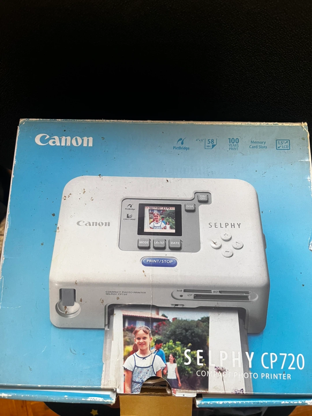 Canon SELPHY CP720 Compact Photo Printer