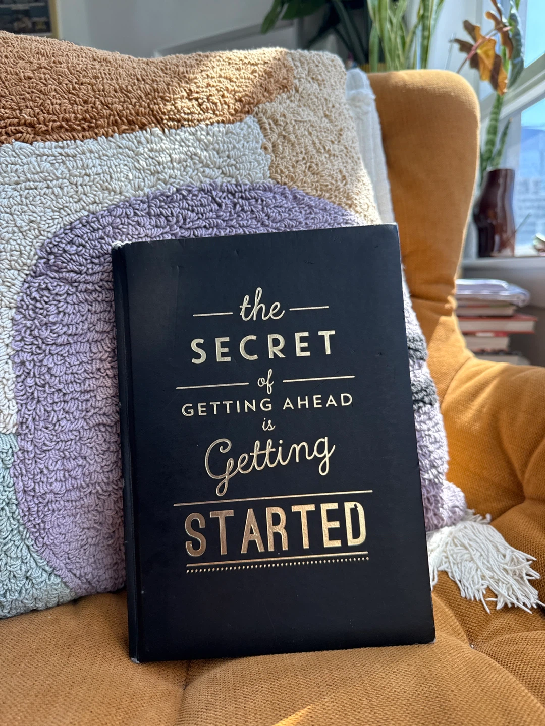The Secret of Getting Ahead is Getting Started Journal
