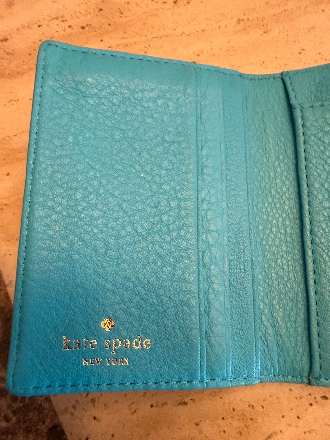 Kate Spade New York Blue Leather Card Holder - photo 4