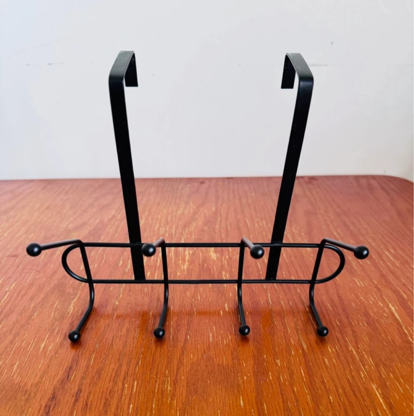 Black Over-the-Door 8 Hook Organizer - photo 2