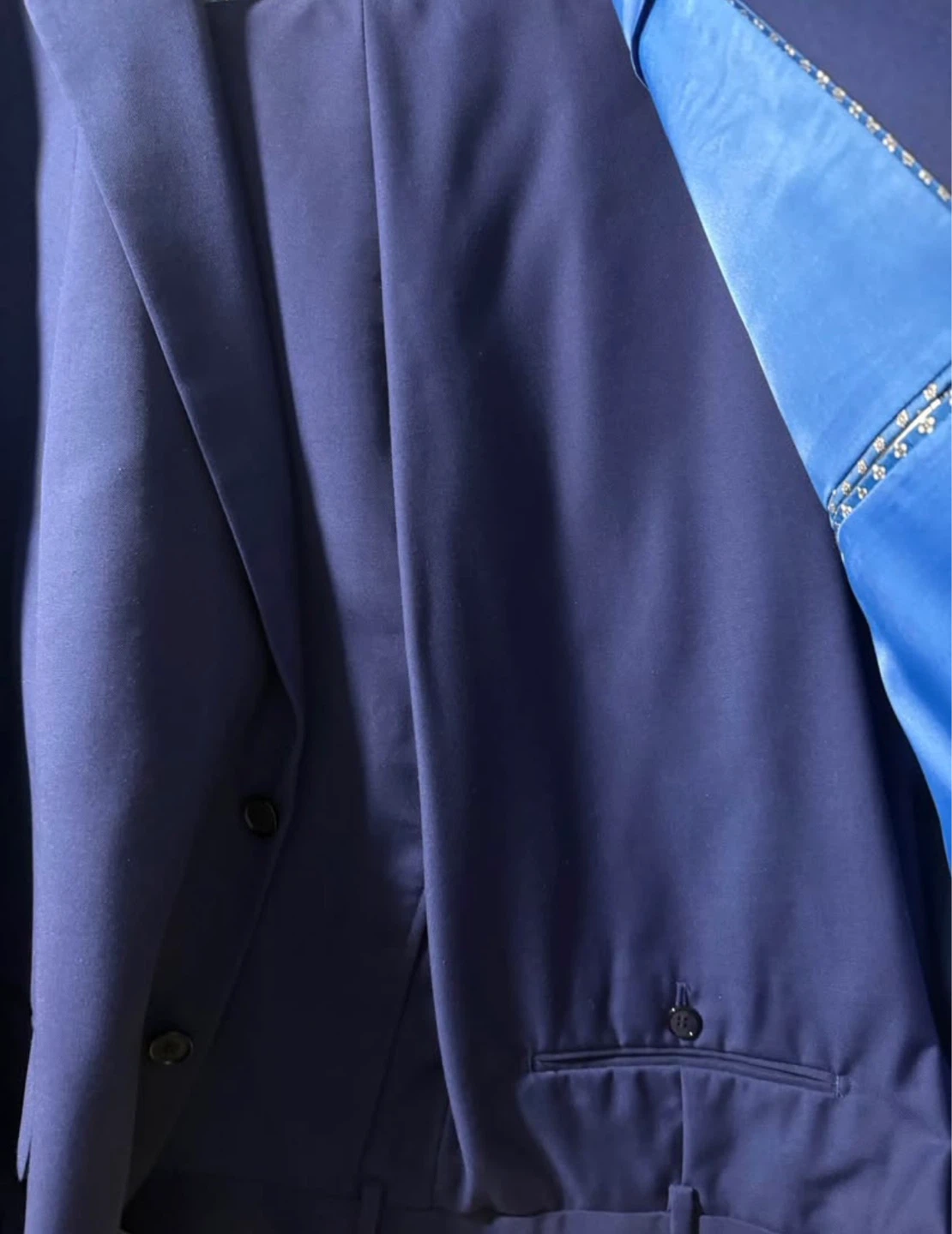 Renoir Men's Blue Suit - Size R54/48 - photo 5