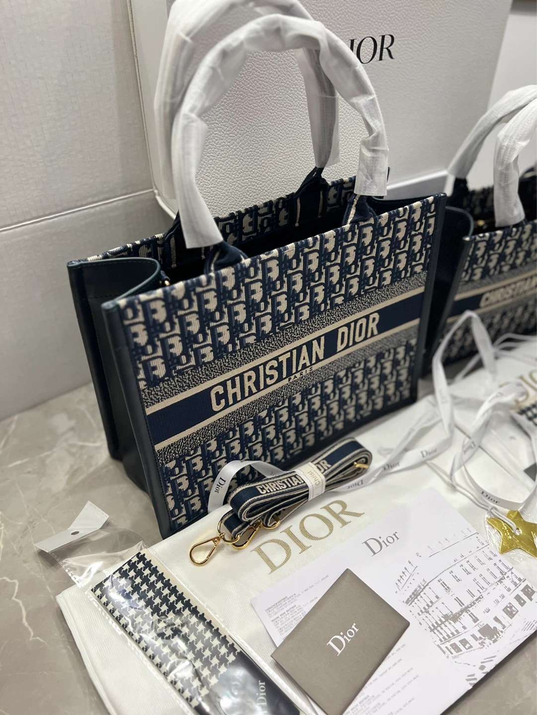Christian Dior Book Tote