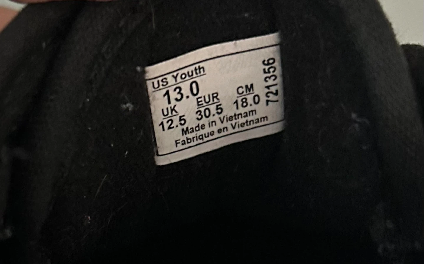 Vans Youth Black Canvas Shoes - photo 2