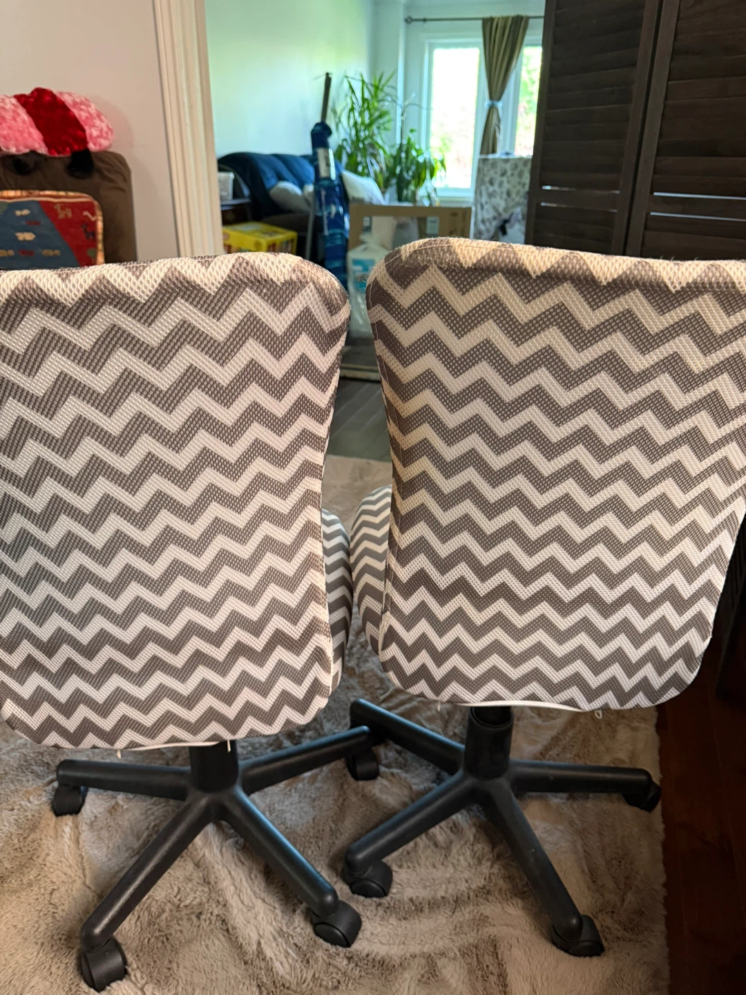 Set of 2 Chevron Office Chairs - photo 2
