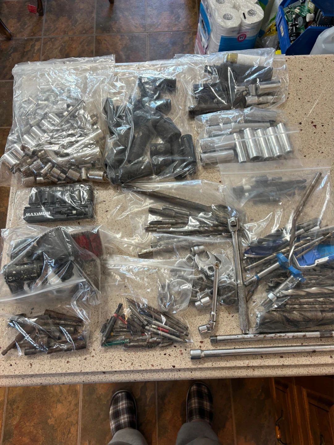 Huge Socket/Bits/Hole-saw/Drill-bits Lot