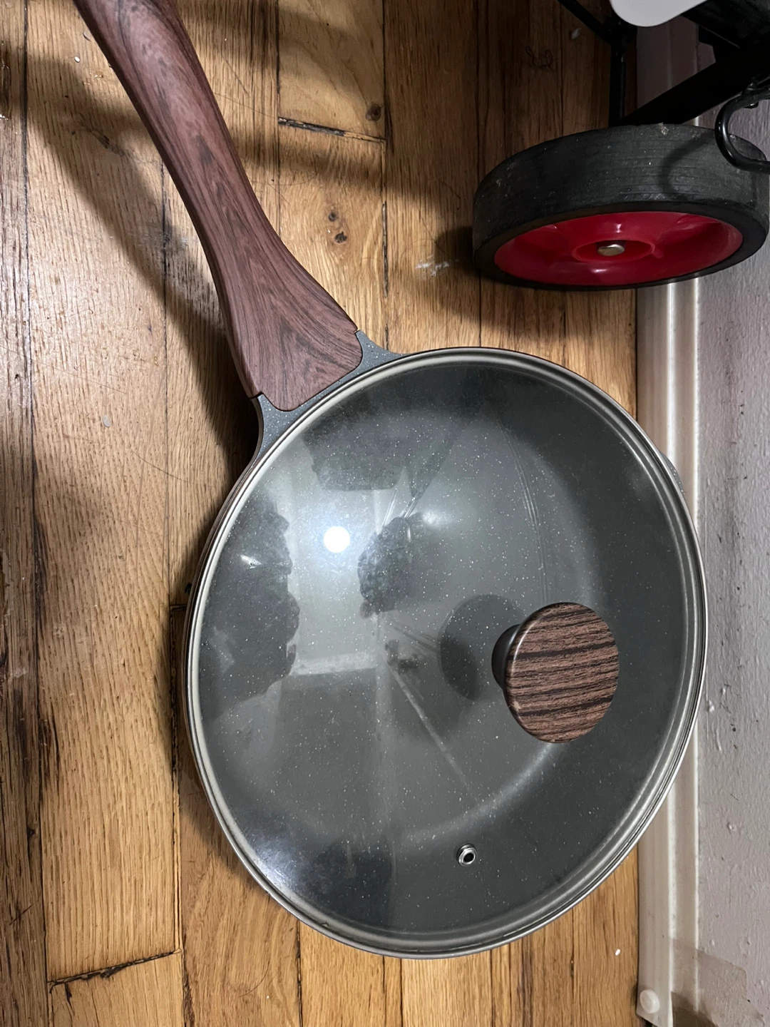 Frying Pan with Glass Lid