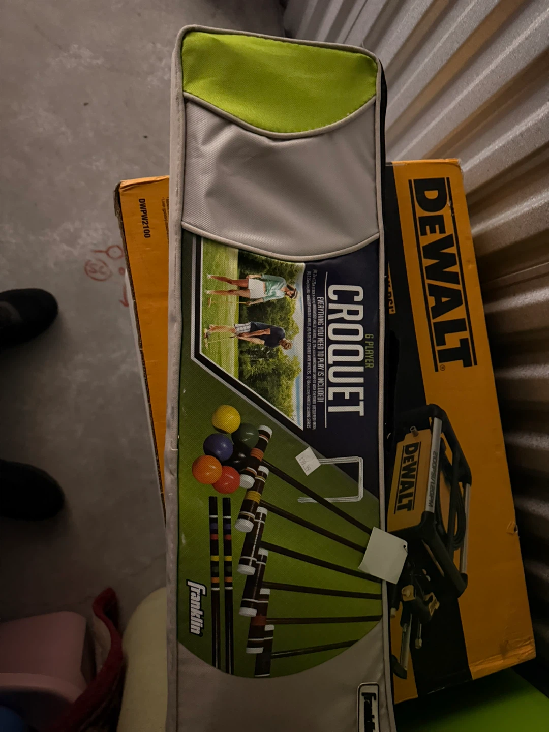 Franklin Sports Golf Toss & Croquet Set
