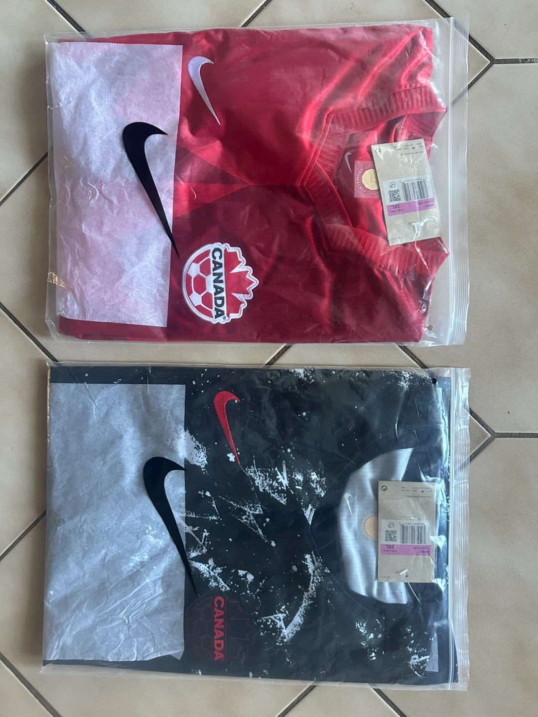 Canada World Cup jerseys